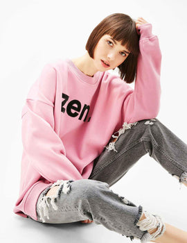 T-shirt and jeans